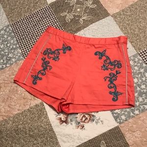 Coral Billy By Flying Tomato Shorts